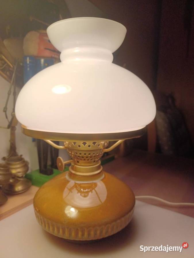 Lampa stołowa PRL Poznań