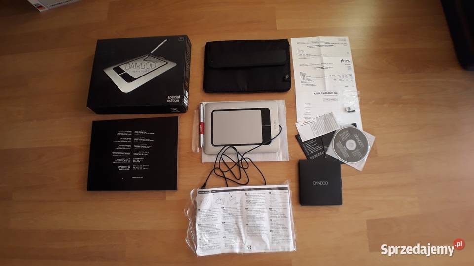 CorelDraw i Tablet Wacom Bamboo Toruń