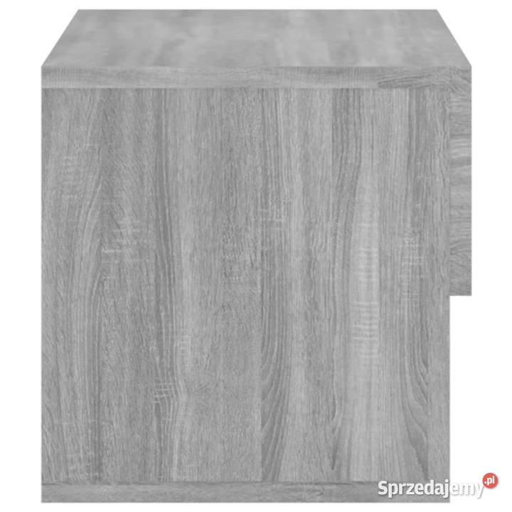 Wisząca szafka nocna szary dąb sonoma WM816948 Dom i Ogród Warszawa