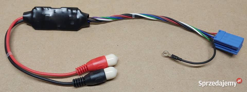 ADAPTER ZŁĄCZE AUXIN 8 PIN ZMIENIARKI RADIO osobowe Mielęcin sprzedam