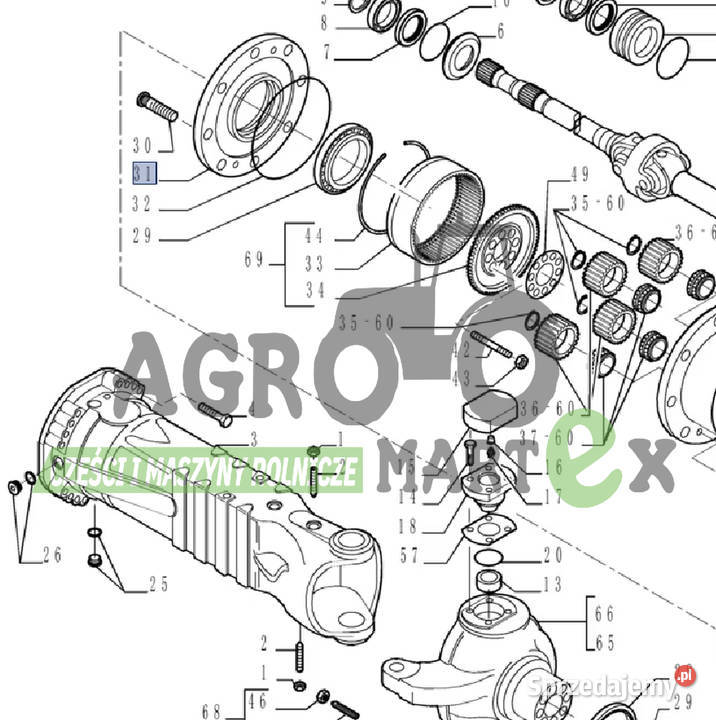 76086070 PIASTA CNH