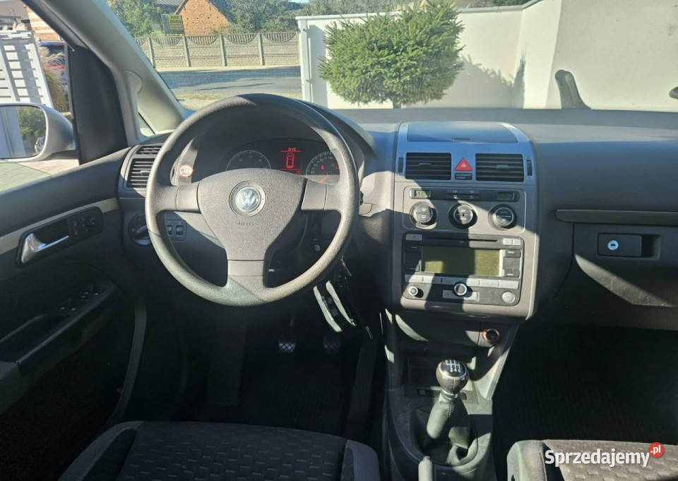 Volkswagen Touran 0708r 1 Właściciel BBS Śrem sprzedam