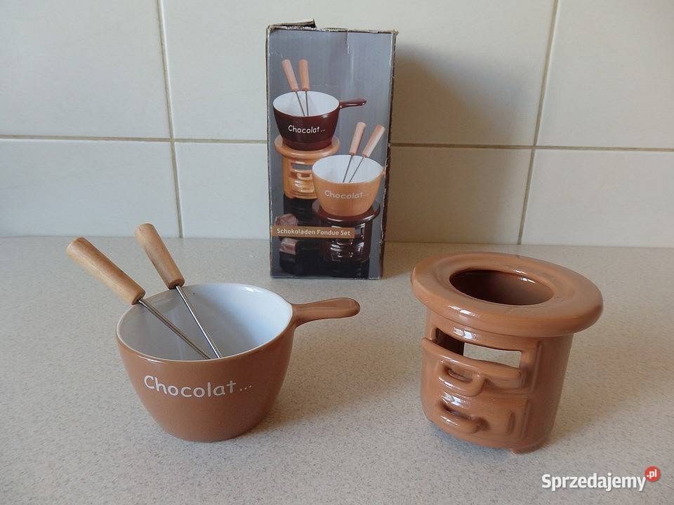 Fondue Czekoladowe Ceramiczny Zestaw NOWY Niemcy podkarpackie Rzeszów