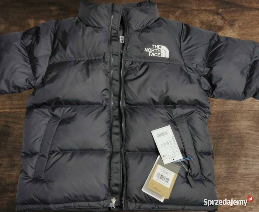 Czarna kurtka The North Face Kaptur pomorskie Kościerzyna
