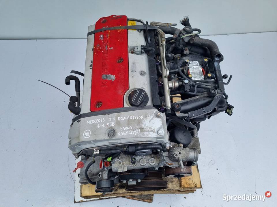 SILNIK Mercedes SLK R170 20 KOMPRESSOR 111958