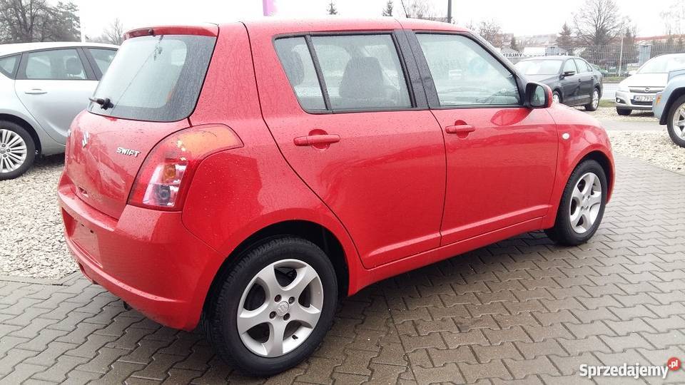 Suzuki Swift IV czerwony Warszawa
