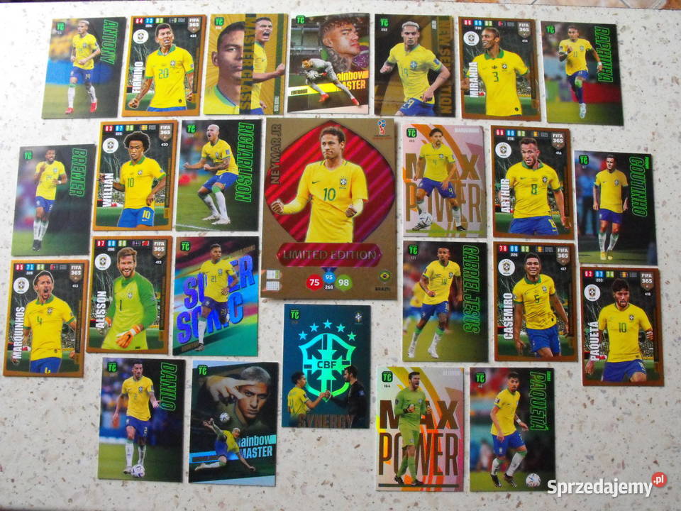 Karty FIFA 365 PANINI karty z piłkarzami Mykanów