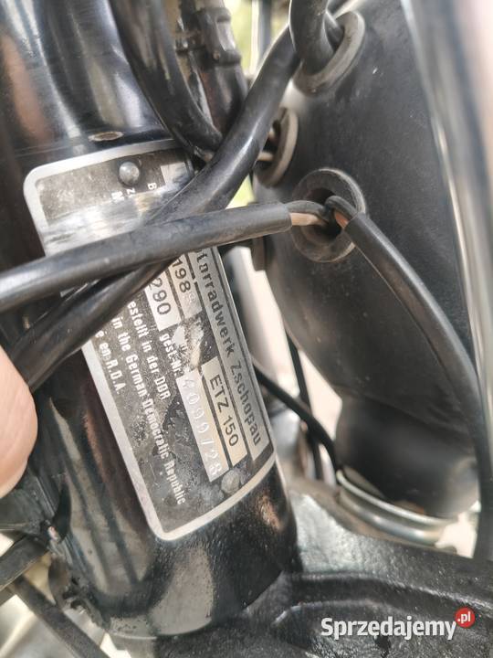 Motocykl MZ ETZ 150 1988r wielkopolskie