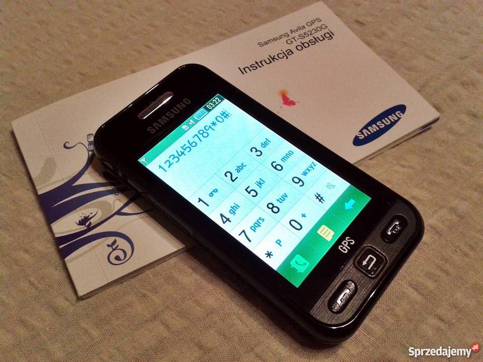 Lekko Uszkodzony Samsung Avila GPS GTS5230G Samsung Sosnowiec