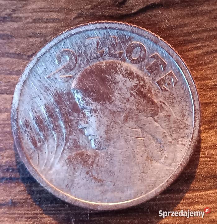 Moneta 2 Żniwiarka Róg i Pochodnia 1924 Pozostałe Zbylitowska Góra