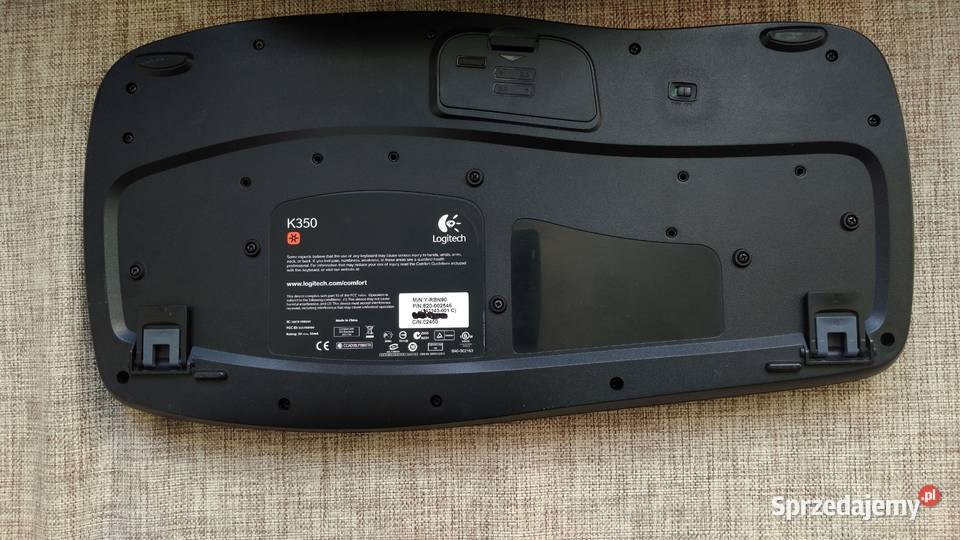 Logitech klawiatura K350 24GHz mysz M325 Elektronika Zielona Góra