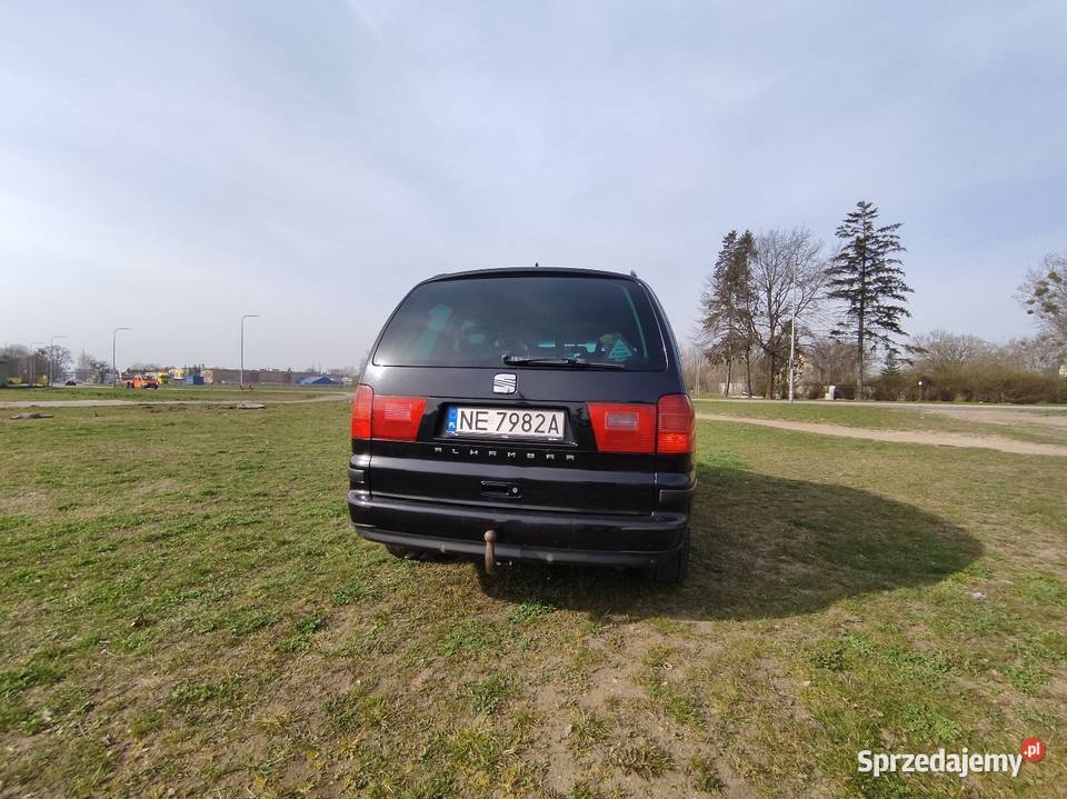 Seat Alhambra 20 TDI BRT 140170 2007r warmińsko-mazurskie Elbląg