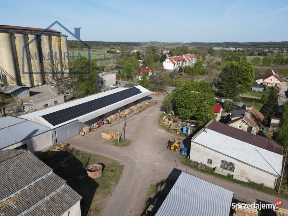 Czynny tartak z dużym potencjałem warmińsko-mazurskie Samborowo