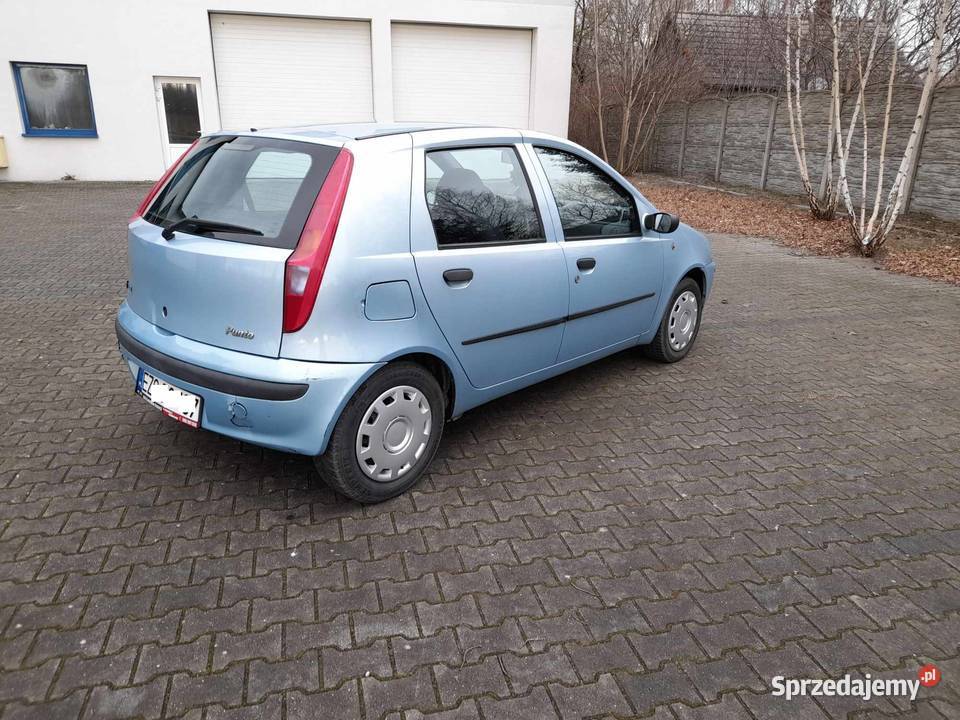 Śliczny Fiat Punto II*2003 r*1,2 Bz*Wsp*Now Prz Tech*Dł Opł*Moż-Zamiany.