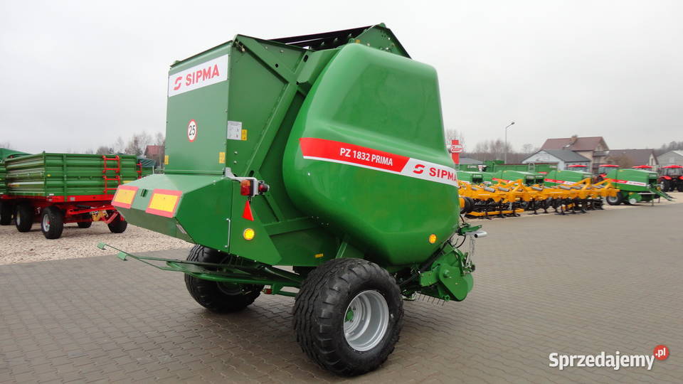 Prasa Rolka Pasowa Sipma 1832 siatka rotor noże łódzkie Sulejów