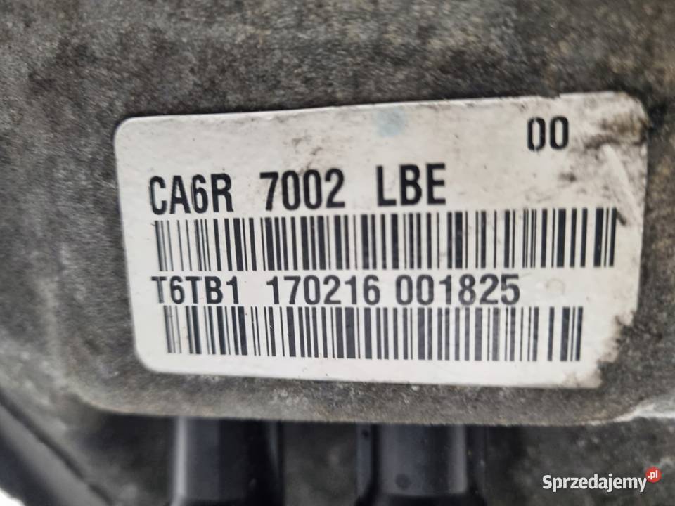 SKRZYNIA BIEGÓW Ford Fiesta MK7 10 ecoboost osobowe Skrzynie biegów manualne Chełm