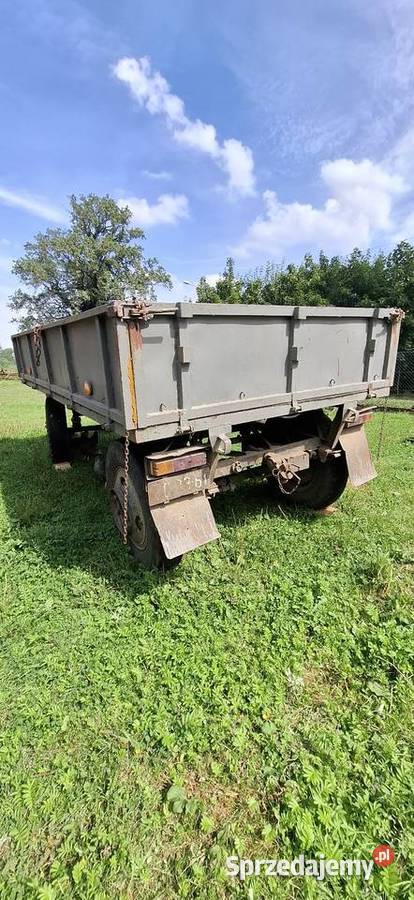 Autosan Sanok D44 Przyczepa Rolnicza nieuszkodzony Janowiec