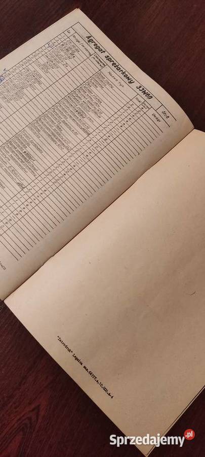 DTR indtrukcja kompresor agregat spreżakowy ASPA Kraśnik sprzedam