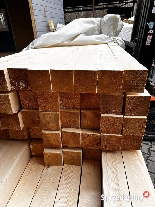 Kantówka 12x12 świerk sucha strugana Nowy Sącz