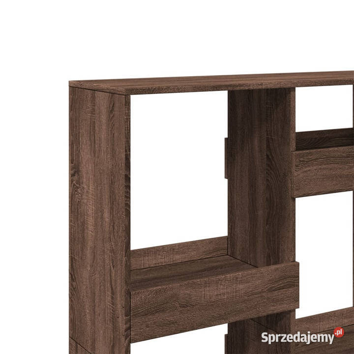 Regał brązowy dąb 100x33x135 materiał mazowieckie Warszawa