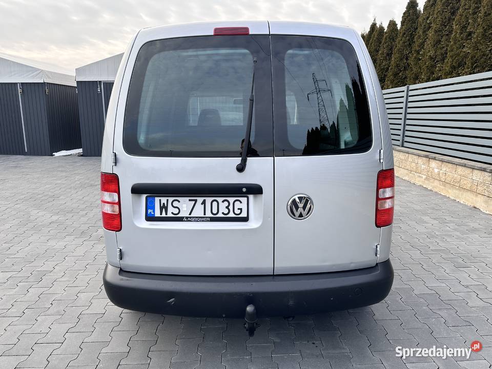 VW Caddy 16 TDI DSG Webasto Podgrzewane fotele centralny zamek Furgony mazowieckie Gręzów