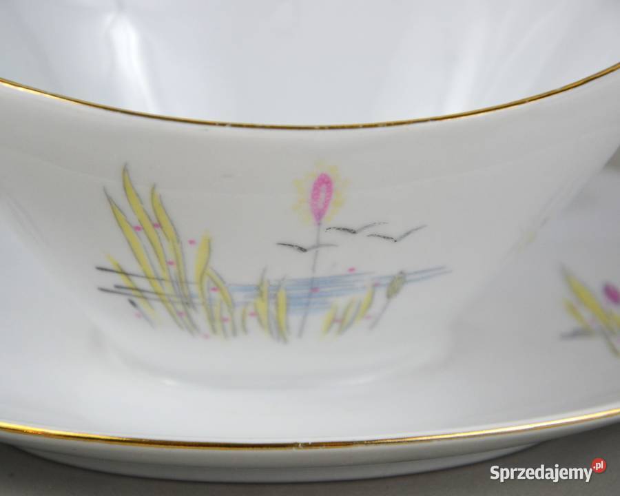 Sosjerka ecru Bareuther Hermine Bavaria vintage Bronisze