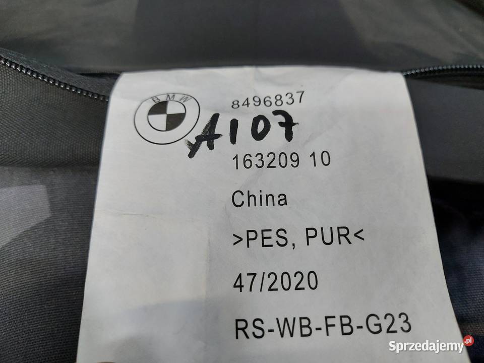 BMW G23 M440i Cabrio Wiatrołap osłona 7496058 osobowe