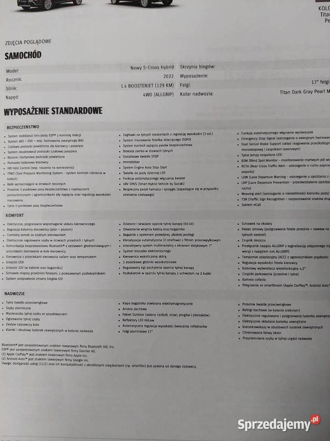 Suzuki SCross 4WD6AT premium