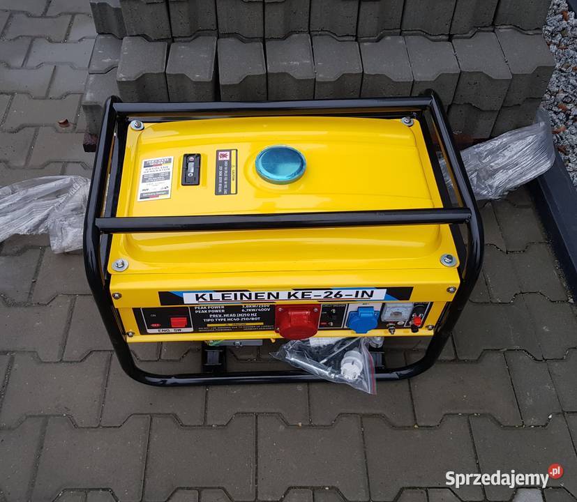Agregat generator prądotwórczy KLEINEN KE26IN lubuskie Kostrzyn nad Odrą