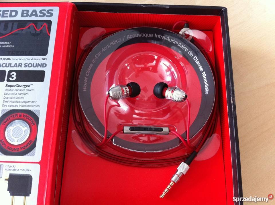 Słuchawki ATOMIC FLOYD SUPER DARTS Hybrydowe Kielce sprzedam