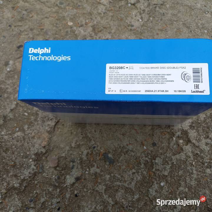 Tarcze hamulcowe przód Vw Golf IV Bora 256mm 2 Układ hamulcowy Proszowice