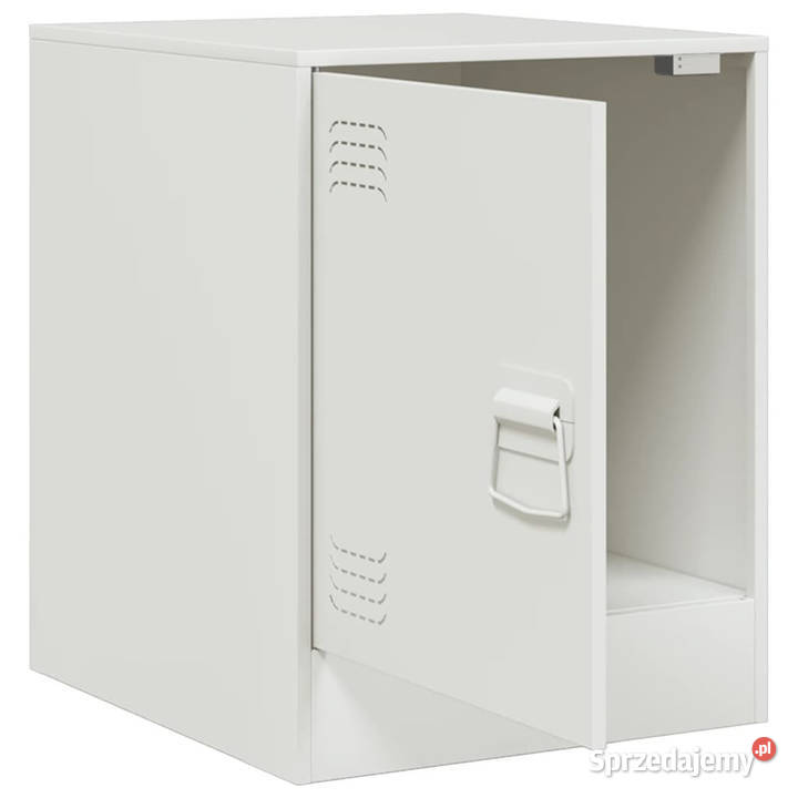 Szafki nocne 2 białe 345x39x44 stal WM841618 Warszawa