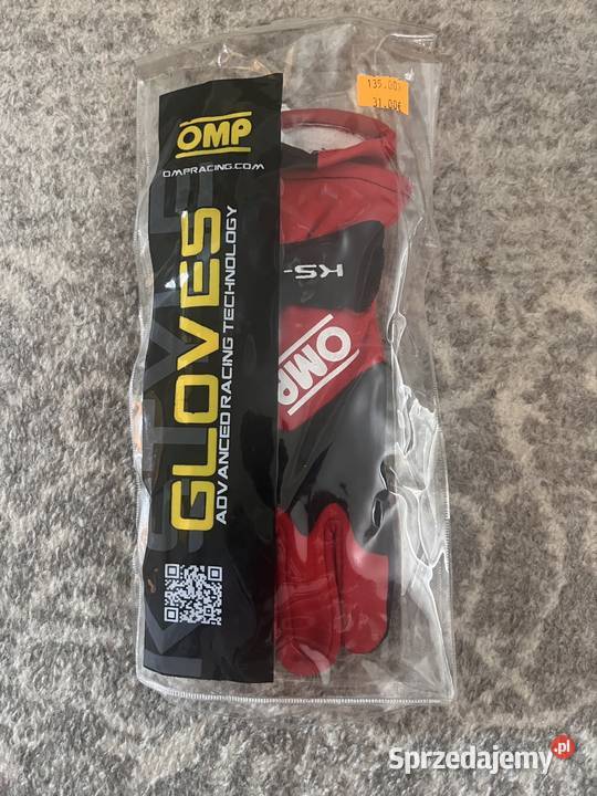 Rękawice kartingowe OMP KS4 rozmiar XS Odzież motocyklowa Białystok