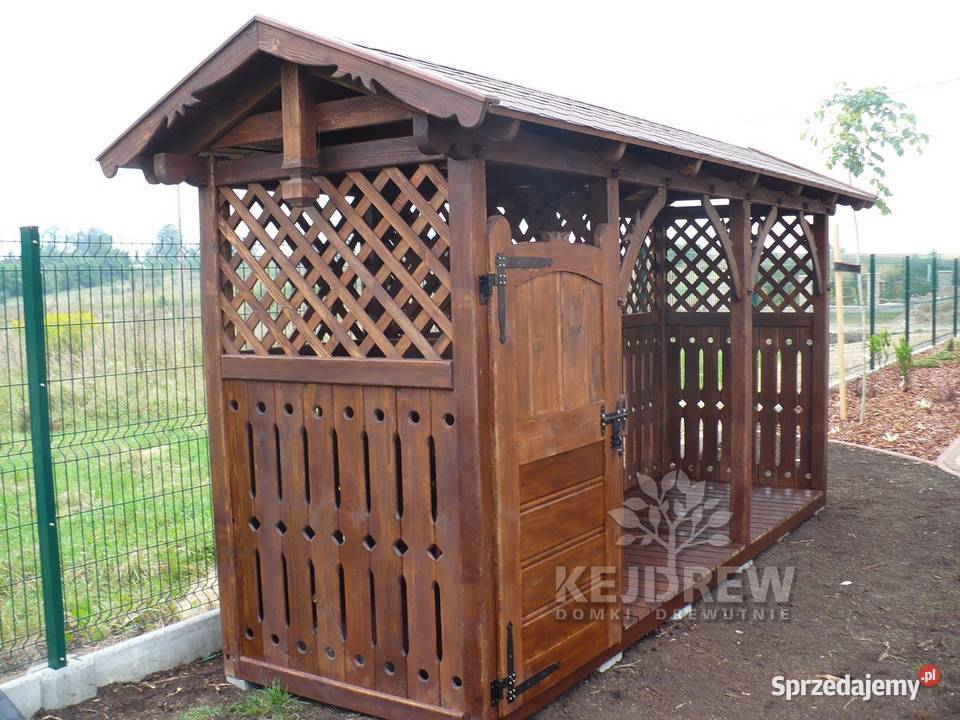 Składzik na drewno wiata zadaszenie na opał Piła Pierwsza sprzedam