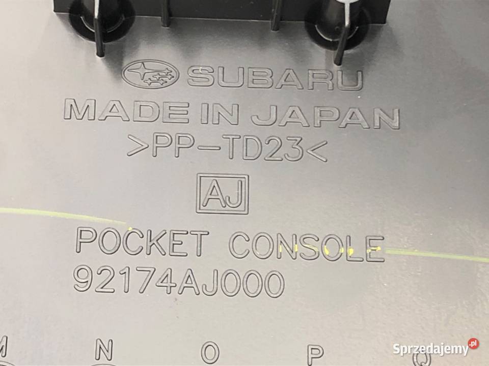 PODŁOKIETNIK SUBARU LEGACY V Hatchback