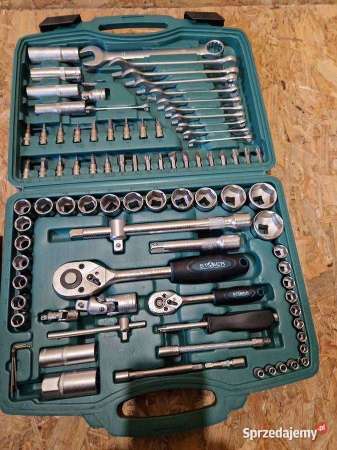 ZESTAW NARZĘDZIOWY KLUCZY NASADOWYCH NASADEK Klucze Głogowa