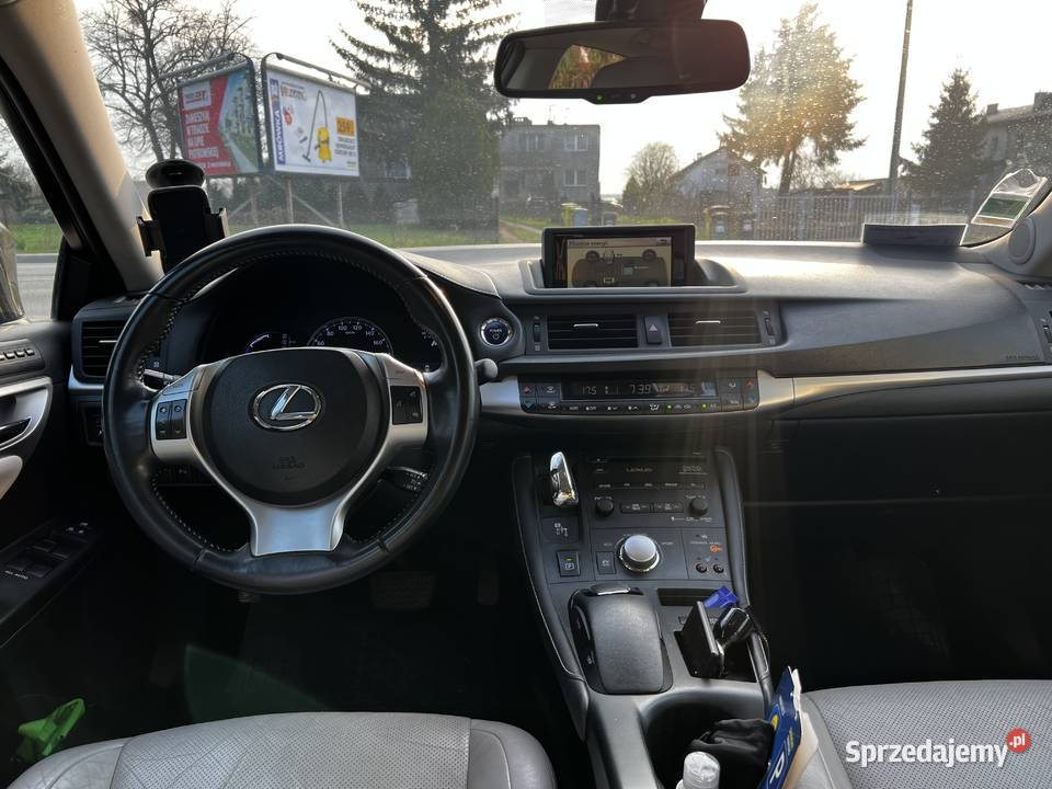 Lexus CT Hybrid 25tkm MarkLevinsonHDD gniazdo AUX dolnośląskie Wrocław