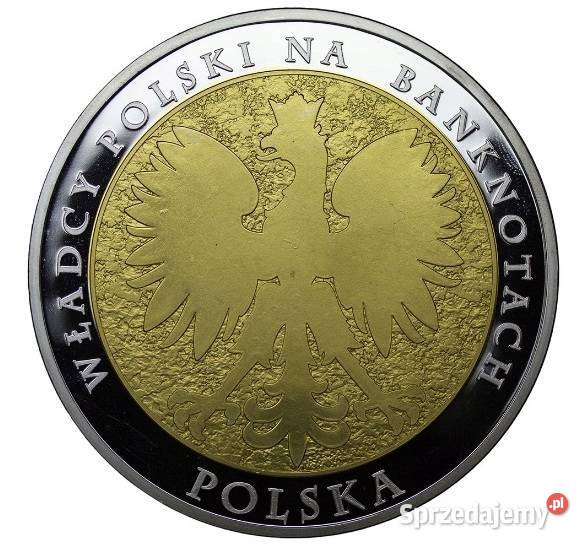 Moneta Banknot Mieszko 10 Srebro Mieszko Chrobry śląskie Sosnowiec sprzedam