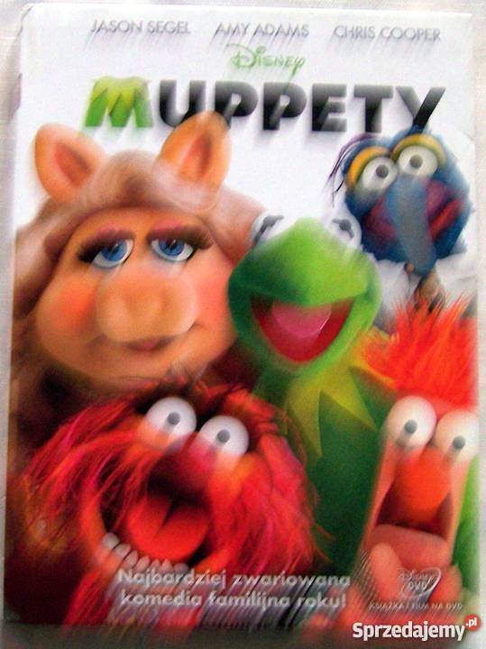 Muppety na DVD z książką Bajka Gorzów sprzedam