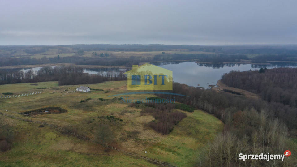Działka 11041 ha jeziorem Ostrowiec Sprzedaż sprzedam