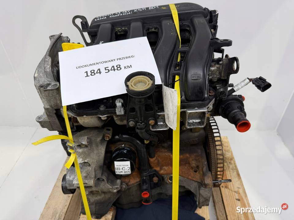 SILNIK Renault Clio III Modus 16 16V 112 benzyna Rudka