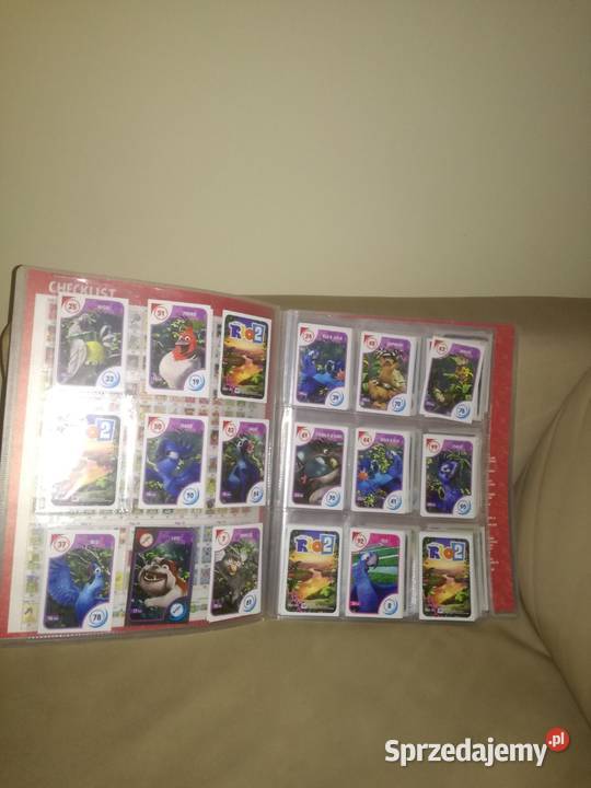 Karty kolekcjonerskie z filmu Rio 2 Warszawa