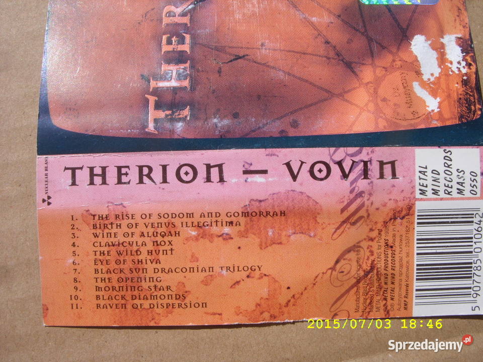 Rock Kaseta THERION2 kasety sprzedam