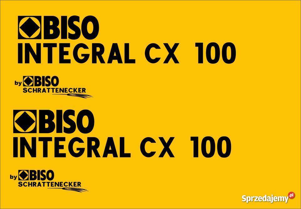 naklejki biso integral cx 100 Pozostałe kujawsko-pomorskie Jeżewo
