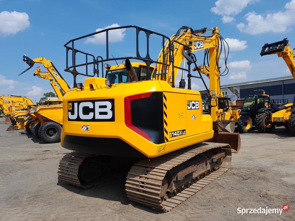 JCB 140X 2019R KOPARKA GĄSIENICOWA 141X JS 145 Krotoszyn