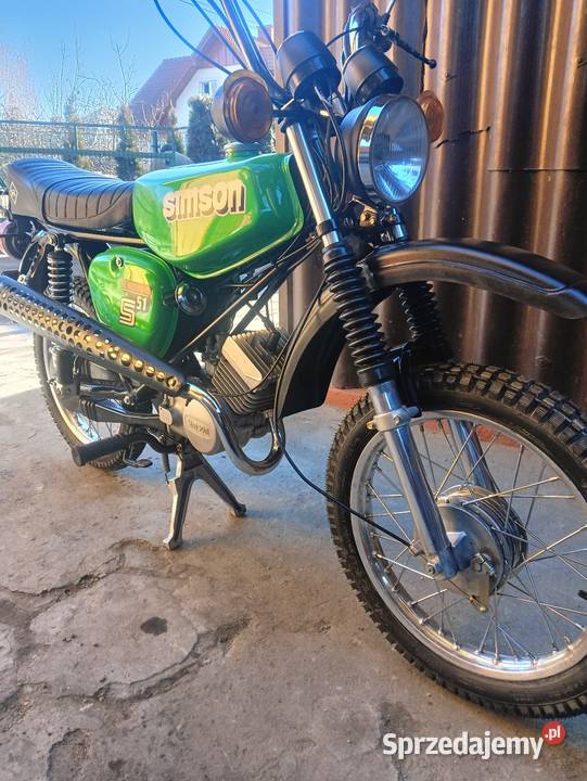 Simson S51 enduro kompletnej renowacji nieuszkodzony Tarnów