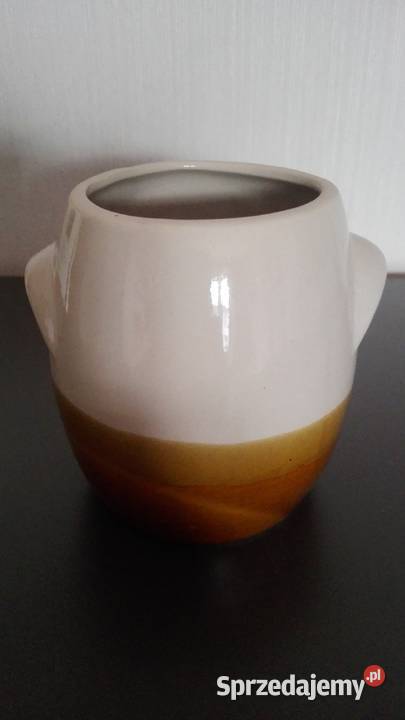 Cukiernica porcelit ceramika odcienie brązowego podlaskie Warpechy Stare sprzedam