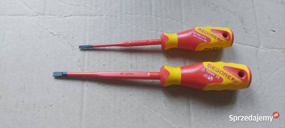 Wkrętak śrubokręt elektr Gedore kpl 2 sprzedam