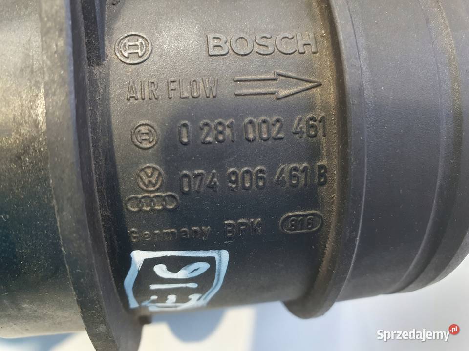 Seat Toledo III 20 TDI PRZEPŁYWOMIERZ POWIETRZA Janów sprzedam