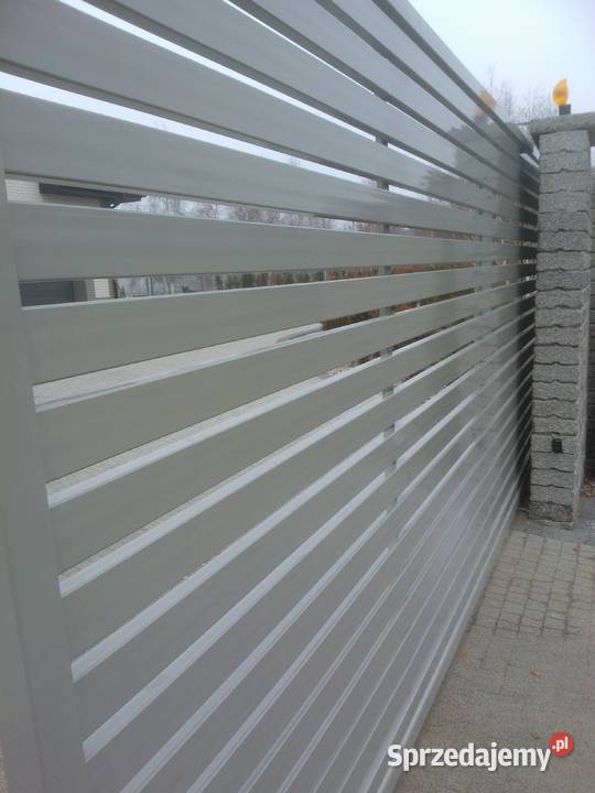 Brama przesuwna 500x120 MASTER 83 ogrodzenia Ostrów Wielkopolski